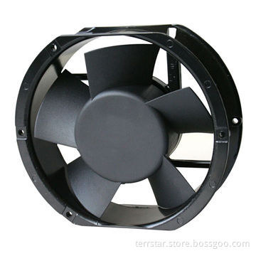 DC Fan, 12, 24, 48 and 55V, Measures 172 x 150 x 51mm, Available in PWM and FG